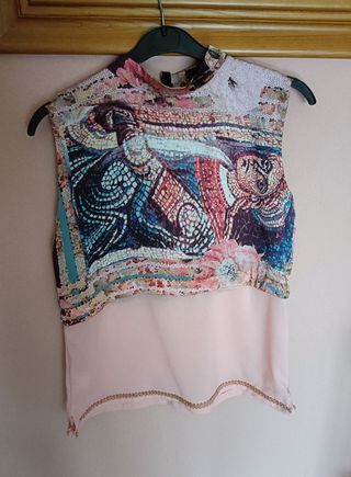 Blusa verano exclusiva multicolor