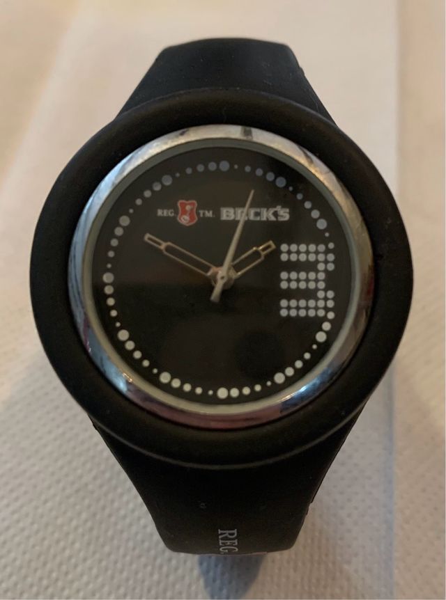 Orologio Beck's - Nero/Argento