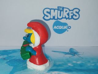 Puffi  Puffetta Natalizia Santa 20153 Pacco Regalo