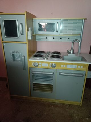 Cocinita juguete madera infantil