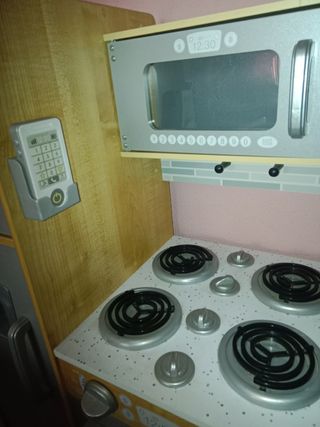 Cocinita juguete madera infantil