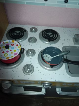 Cocinita juguete madera infantil