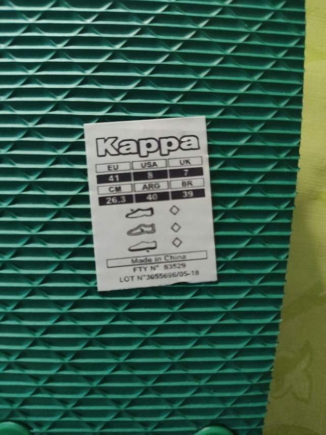 Ciabatte Kappa Real Betis - Taglia 41