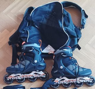Patines Rollerblade Macroblade+protecciones+bolsa