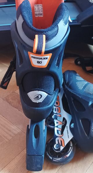Patines Rollerblade Macroblade+protecciones+bolsa