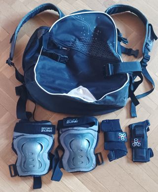 Patines Rollerblade Macroblade+protecciones+bolsa