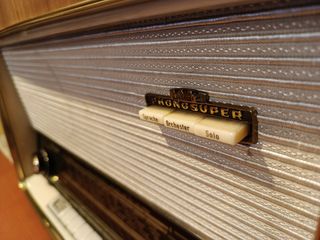 Antigua Radio tocadiscos Nordmende Phonosuper 1955