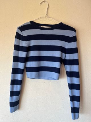 Top rayas ZARA - Navy chic