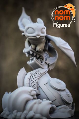 Figura Desdentado Chibi: Cómo Entrenar a tu Dragón
