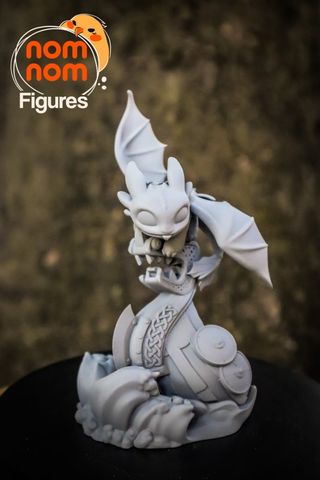 Figura Desdentado Chibi: Cómo Entrenar a tu Dragón
