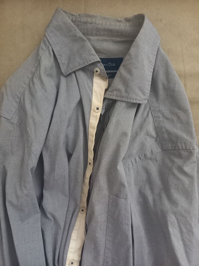 Camisa Massimo Dutti Talla XL Extra Large Size XG
