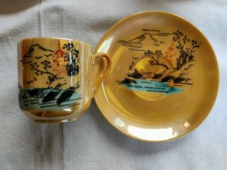 Servizio caffè cinese vintage