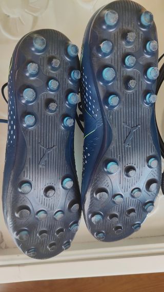 Botas fútbol Puma niño 38,5