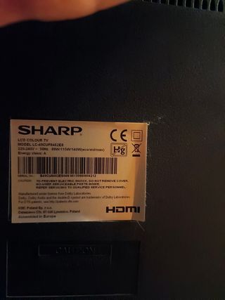 TV Sharp 49
" HD