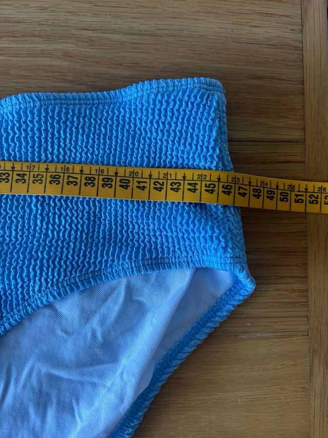 Bikini azul - Bañador dos piezas