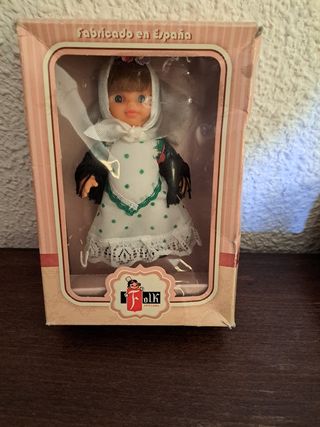 Muñeca FolK Artesanía Española