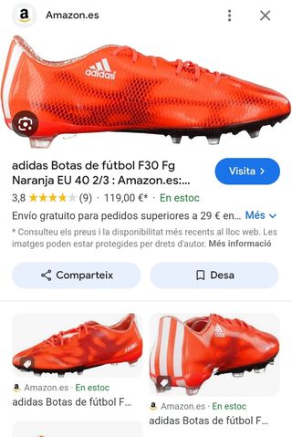 adidas f30 rojas