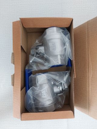 2x Válvula de Bola 1" INOX 316 SEI