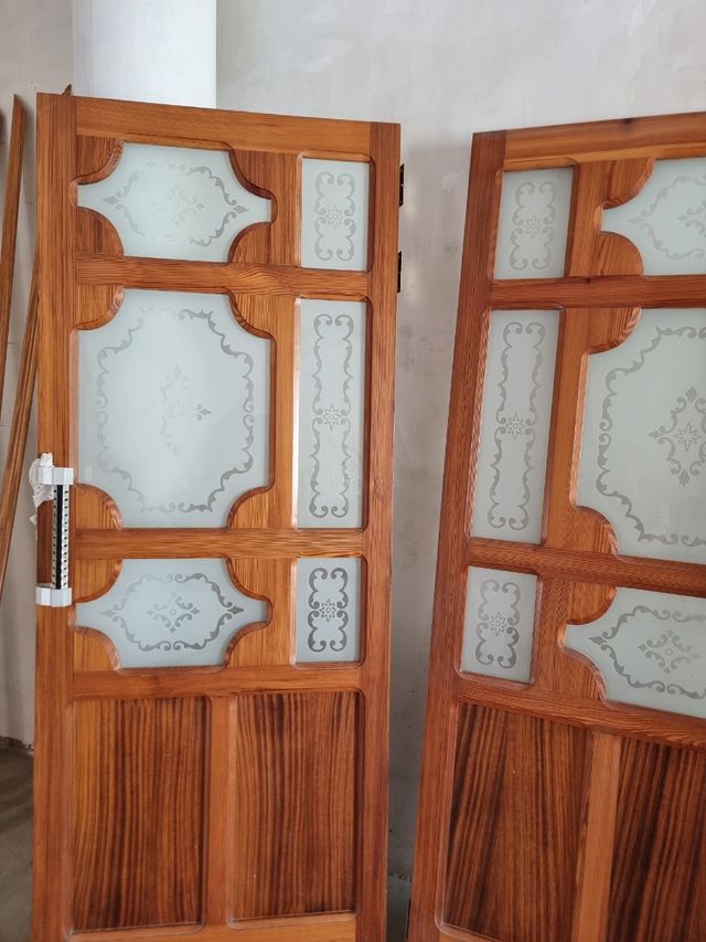 2 Puertas mobila acristaladas