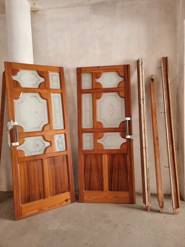 2 Puertas mobila acristaladas