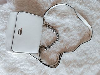Bolso Guess blanco bandolera para cruzar