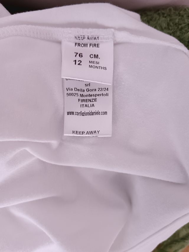 Maglietta bimba 12 mesi, 76cm