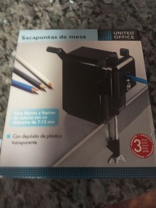 Afilapuntas manivela sin usar
