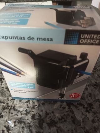 Afilapuntas manivela sin usar