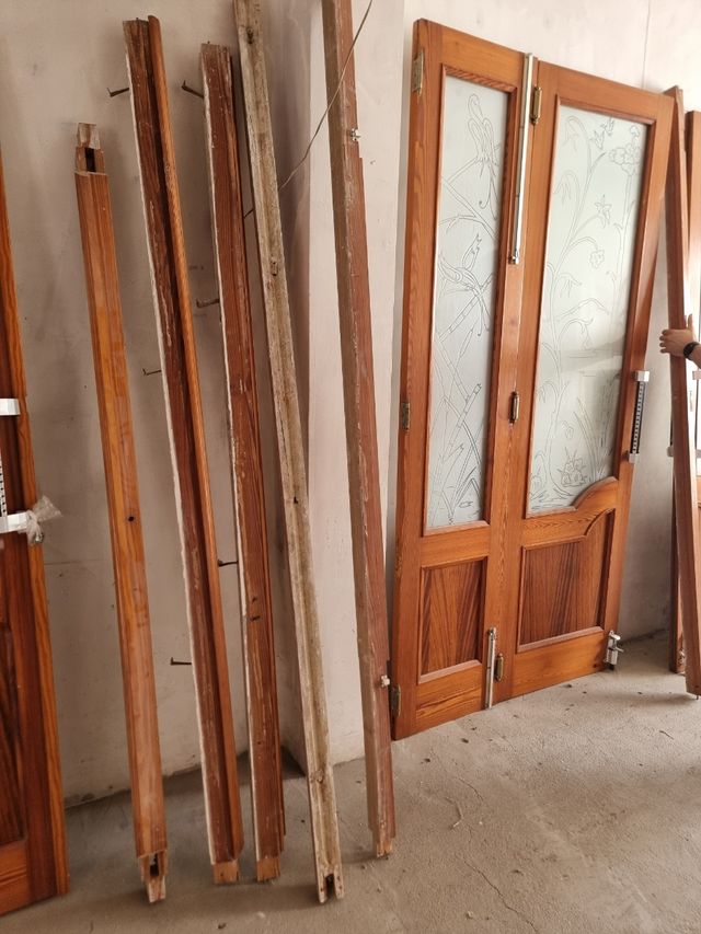 2 puertas mobila con 4 hojas