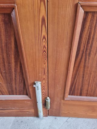 2 puertas mobila con 4 hojas