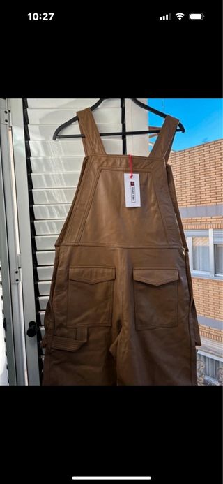 Mono piel marrón Zara