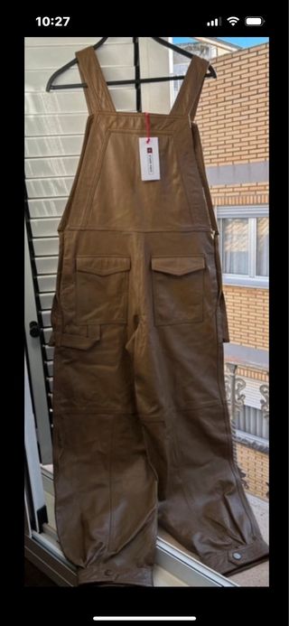 Mono piel marrón Zara