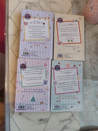 Libros 1,2,3 y 4 Diversión de Martina