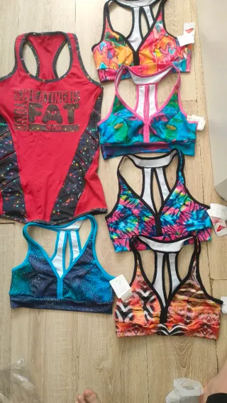 Conjunto deportivo mujer multicolor