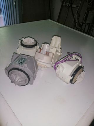 Bombas desagüe lavavajillas Bosch/Balay