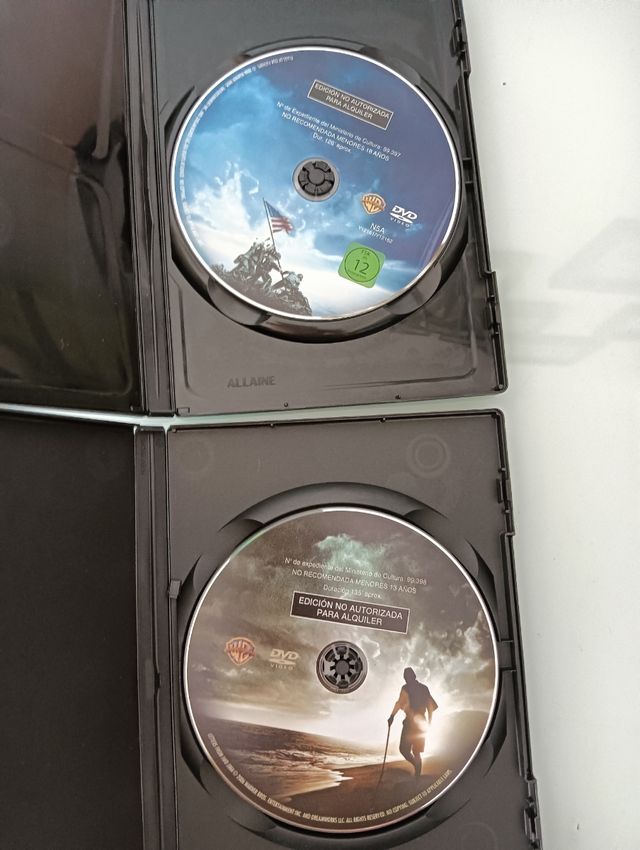 DVD Banderas de Nuestros Padres Cartas Iwoyima