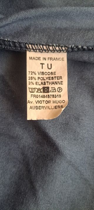 Falda vaquera azul