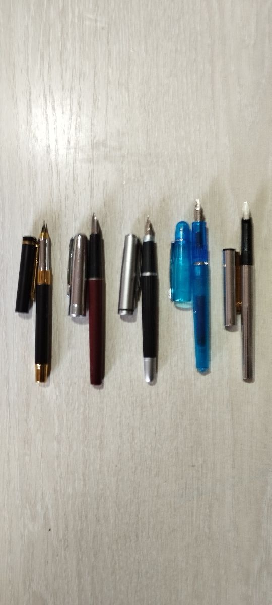 Lote de 5 Plumas Estilográficas  Nuevas