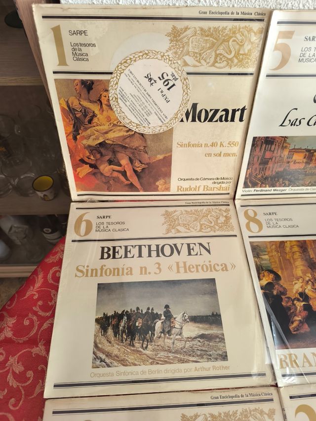 (Nuevos) Lote 6 Lps Música de Clásica, Precintados