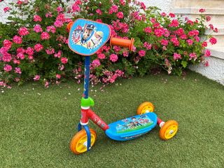 Patinete Patrulla Canina infantil