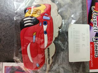 Lote Imanes Cars Disney Pixar - Nevera
