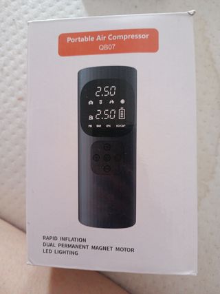 Compresor aire QB07 portátil