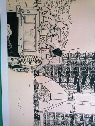 CÓMIC. TINTIN II. CARTEL.