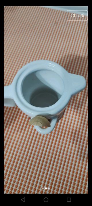 Bomboniera Zuccheriera in porcellana