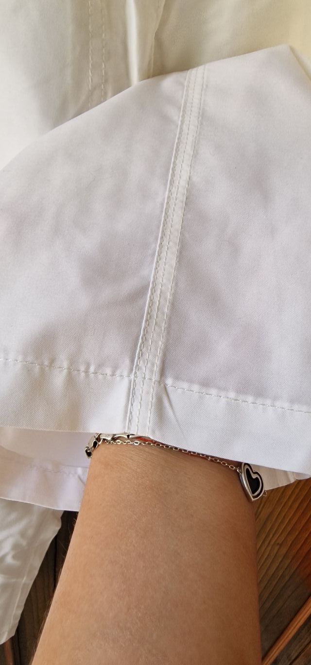 Pantaloni corti estivi bianchi