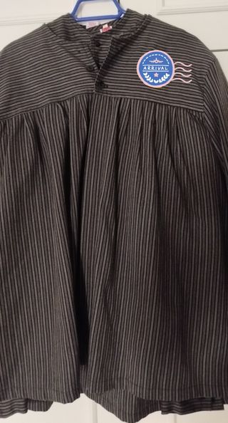 Varios blusones fallero gris-negro de pañete 30€ 