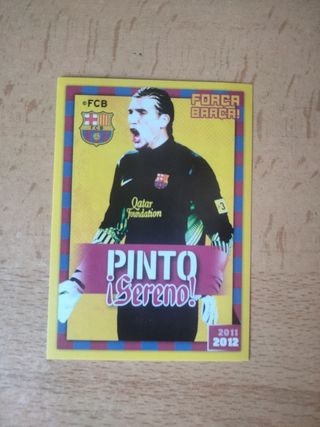 Cromos FC Barcelona Pinto 2011-12