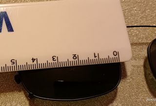 Copri-occhiali da sole clip-on neri