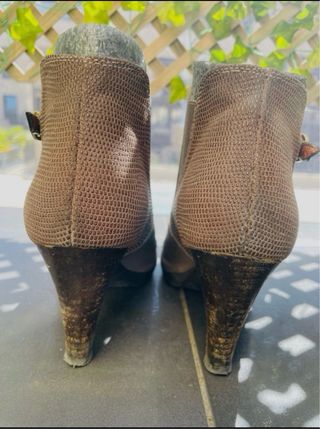 Pack 2 pares de Botines Hispanitas Piel. T36