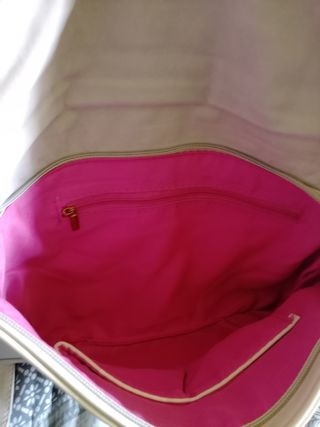 Bolso beigebandolera